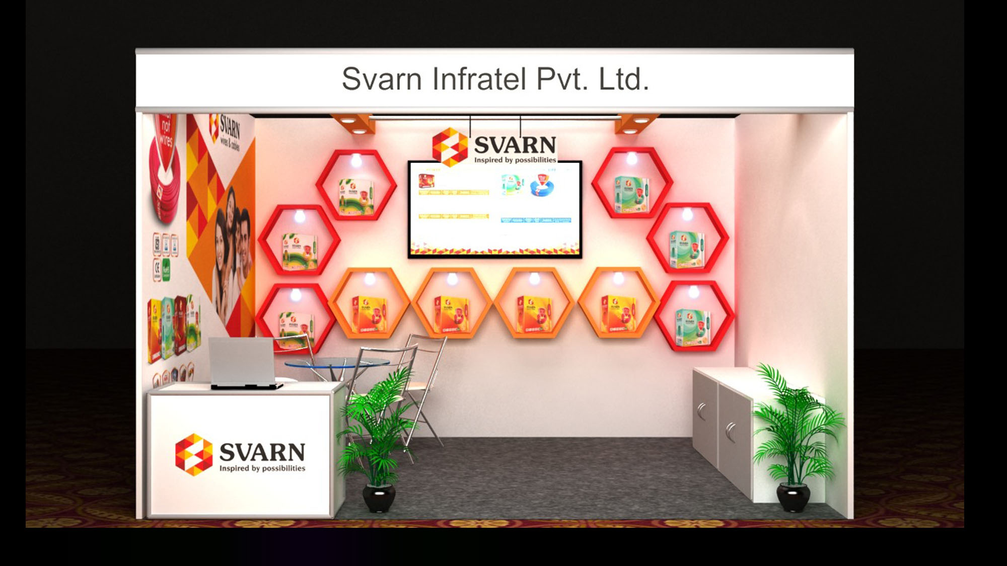 exhibition stall fabrication Service in delhi / ncr