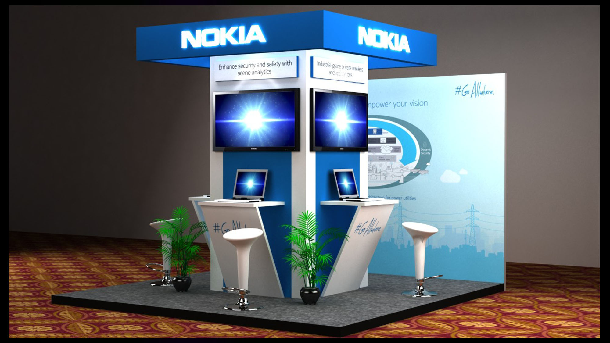 stage decoration in events